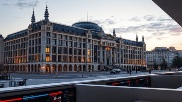 Parlement européen illustrant la directive DAC8 sur la traçabilité crypto