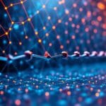 Illustration conceptuelle de la sécurité quantique appliquée aux cryptomonnaies