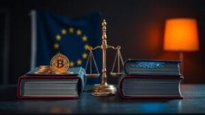 MiCA : Tether refuse la licence européenne pour l'USDT 7 Règlements européens MiCA et AI Act face à face, entre crypto-actifs et intelligence artificielle